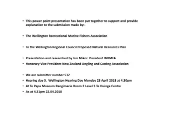 This power point presentation has been put together to support and provide  explanation to the