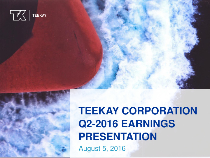 teekay corporation