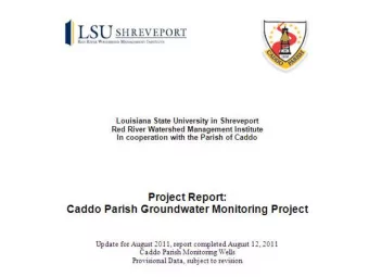 Carrizo-Wilcox  1  Monitoring Well Project  City Water Source  Monitoring Well Sites  1  Walter