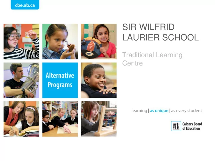 sir wilfrid laurier school