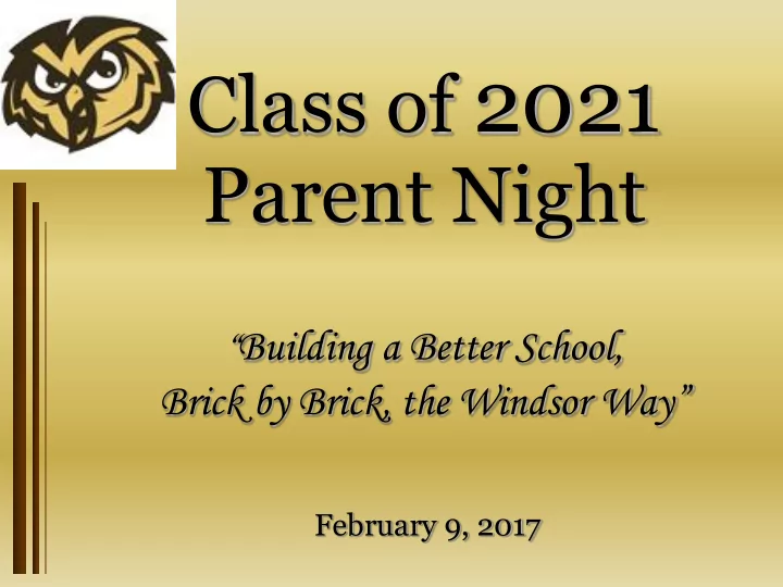 class of 2021