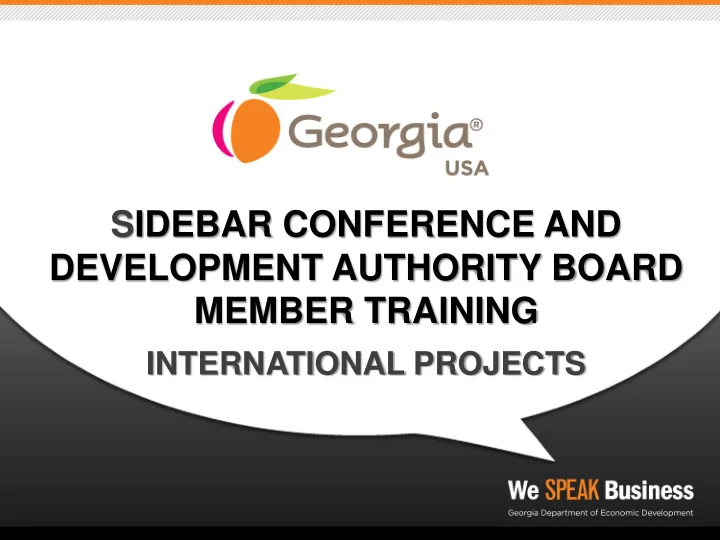 development authority board