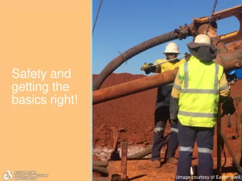 basics right!  (image courtesy of Easternwell) Where have we come from  1970s  Early