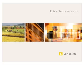 Presentation to :  City of Northfield, MN  October 9, 2018  Springsted Incorporated  Patty Kettles,