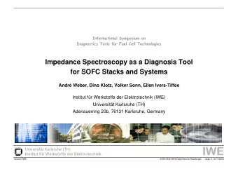 IWE  Universitt Karlsruhe (TH)  Institut fr Werkstoffe der Elektrotechnik  source:  IWE