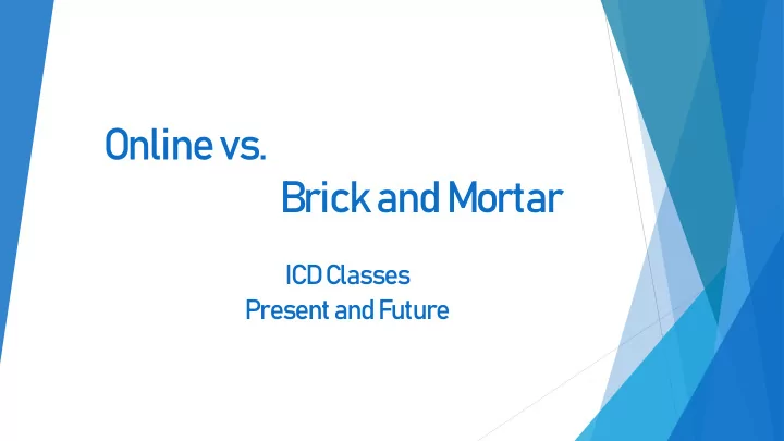 online vs brick and mortar