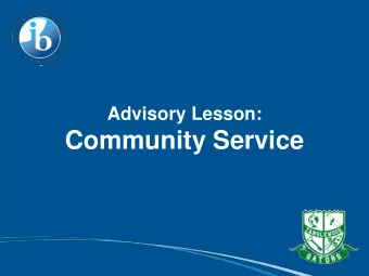 Community Service  The Power of Service  You CAN Change The World  2018  Greta Thunberg