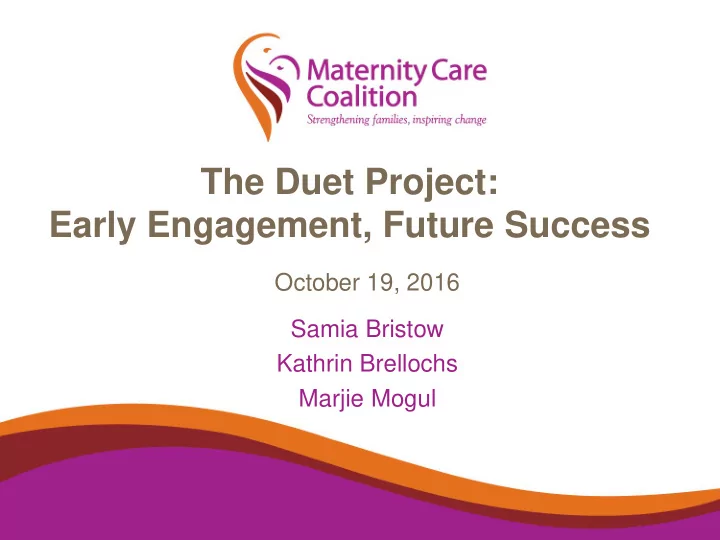 early engagement future success