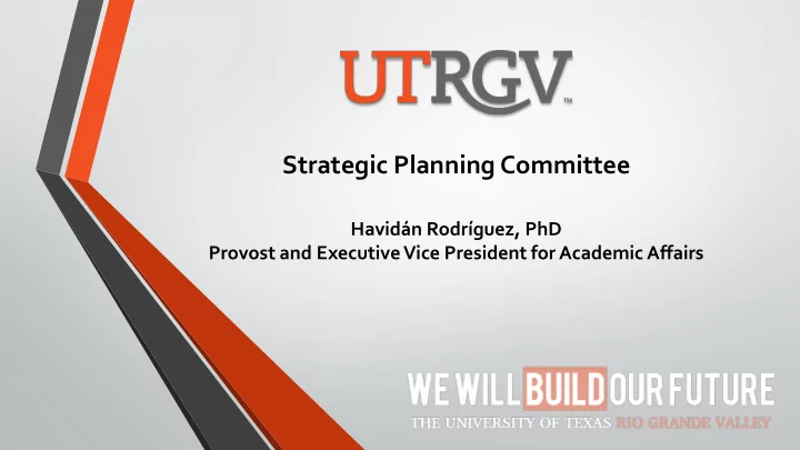 strategic planning committee