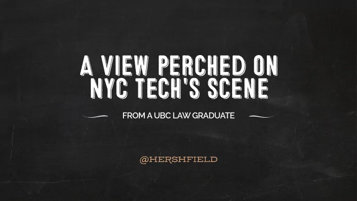a view perched on nyc tech s scene