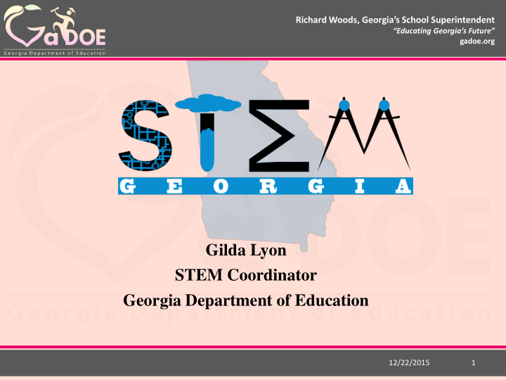 gilda lyon stem coordinator georgia department of