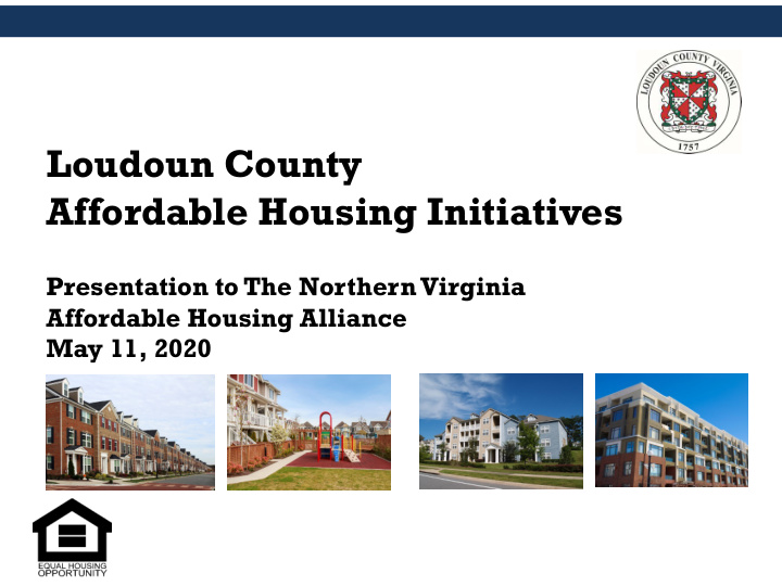 loudoun county affordable housing initiatives
