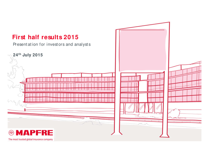 first half results 2015