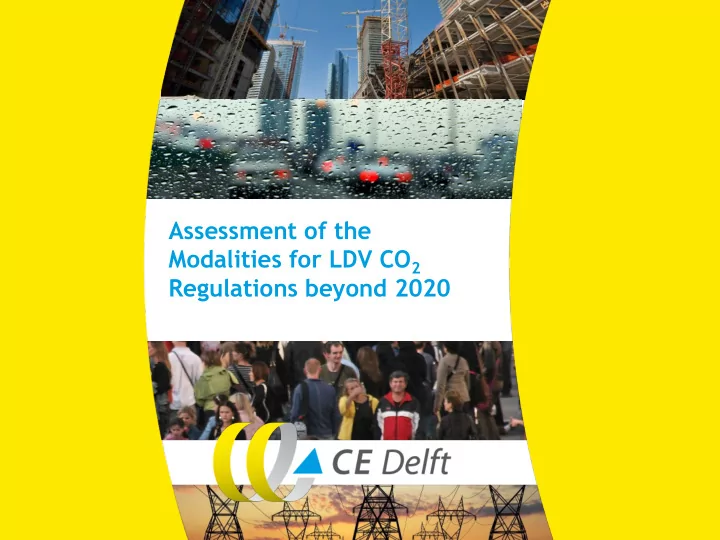 regulations beyond 2020 outline