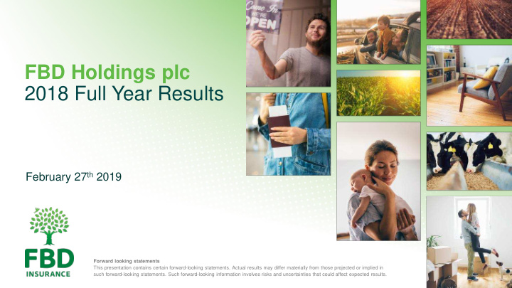 fbd holdings plc 2018 full year results