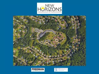 MISSION: New Horizons Village provides housing with support services for people with physical