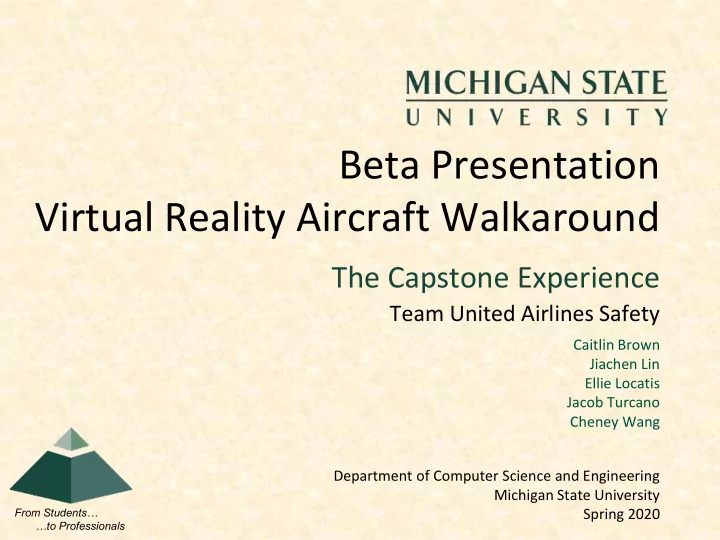 beta presentation