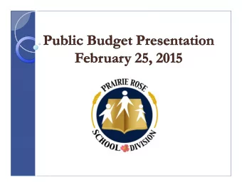 Agenda  1. Chairs Opening Comments/Board of Trustees  2. Superintendent  Senior