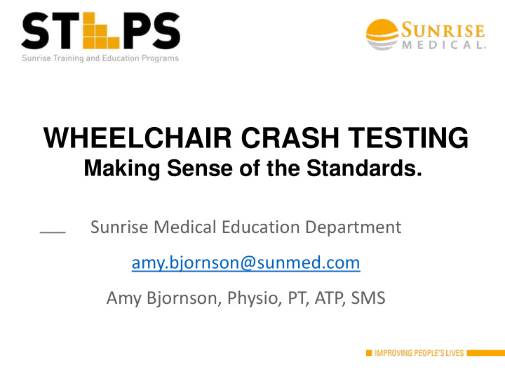 wheelchair crash testing