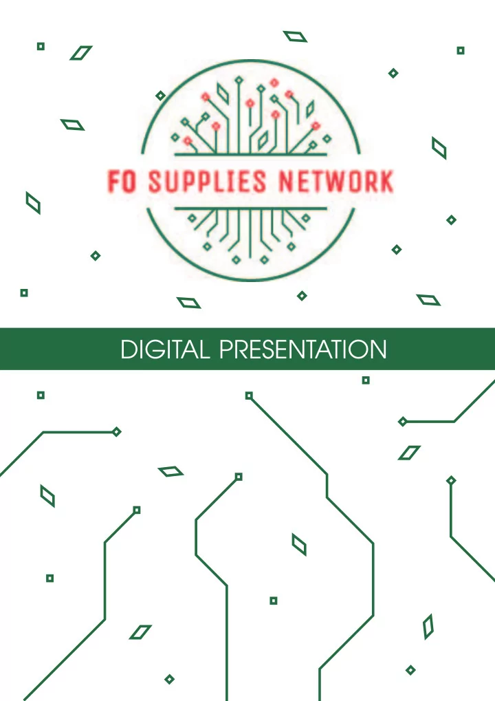 digital presentation who we are