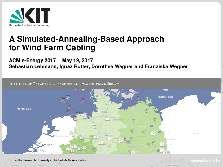 a simulated annealing based approach for wind farm cabling