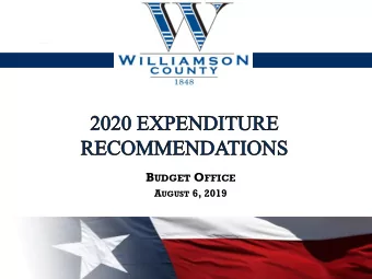 2  Requested  *$226,498,694  Adopted FY 19  $212,758,329  OR  $193,207,917  w/o LTTP and Cash