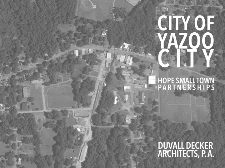 city of yazoo c i t y