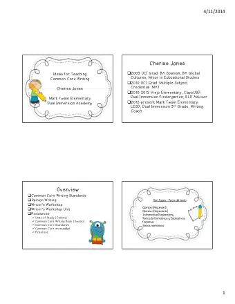 Cherise  Cherise Jones  ones  2009  2009 UCI Grad:  UCI Grad: BA Spanish;  BA Spanish; BA  BA