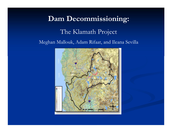 dam decommissioning