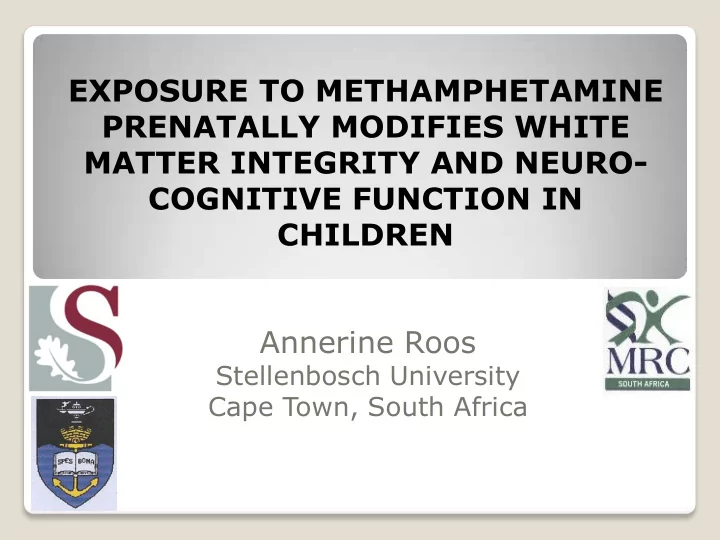 matter integrity and neuro