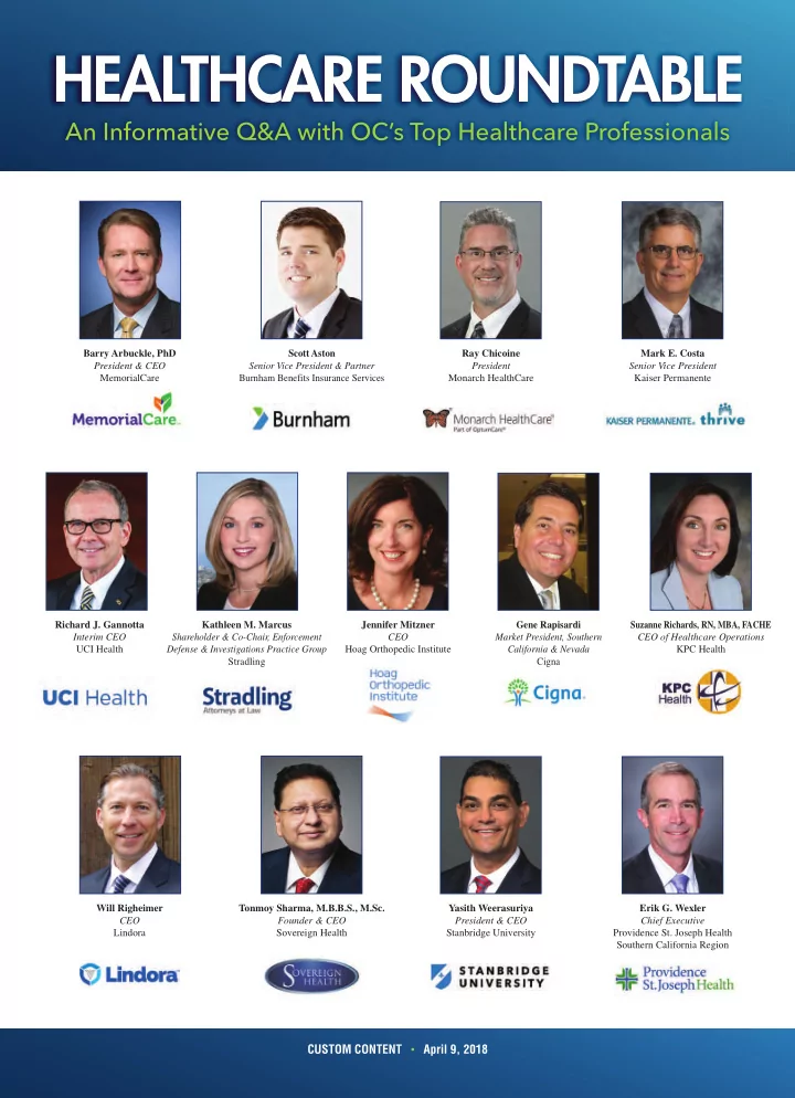 healthcare roundtable