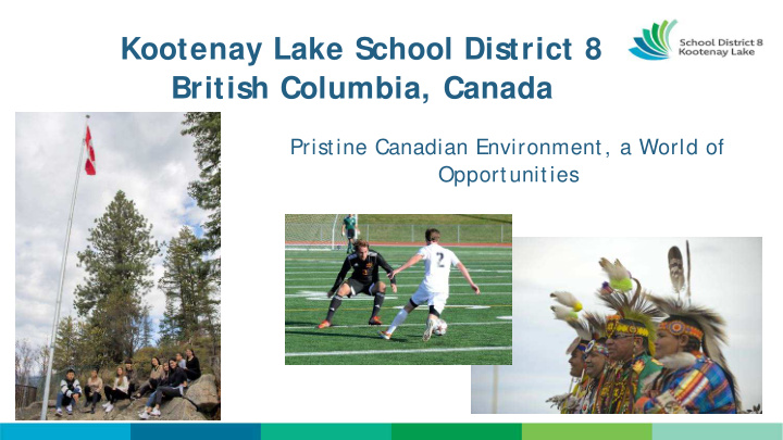 kootenay lake school district 8 british columbia canada