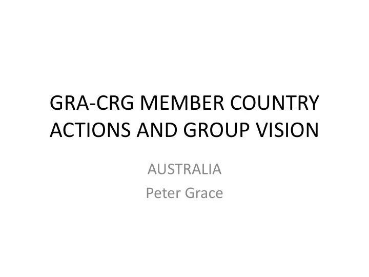 gra crg member country