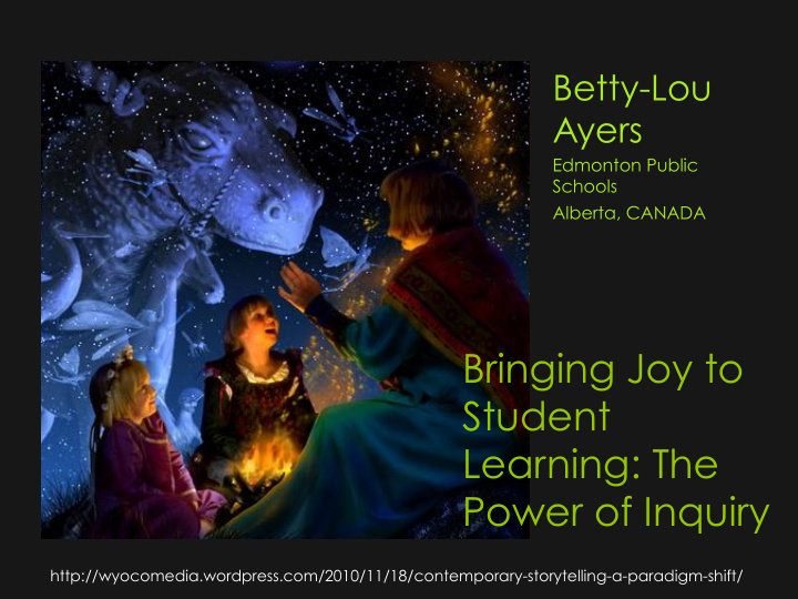bringing joy to student learning the power of inquiry