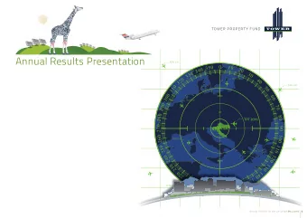 Annual Results Presentation  TPF 2016  CROATIA  1 Annual Results for the period 31 May 2016  TOWER