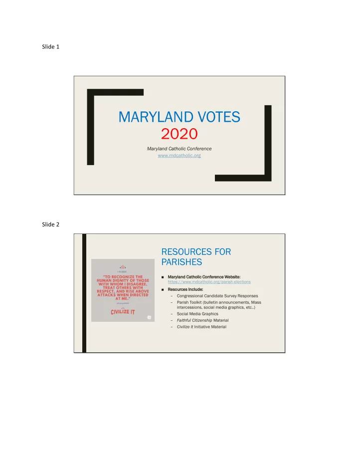 maryland votes 2020