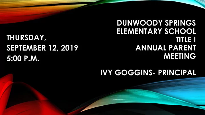 september 12 2019 meeting