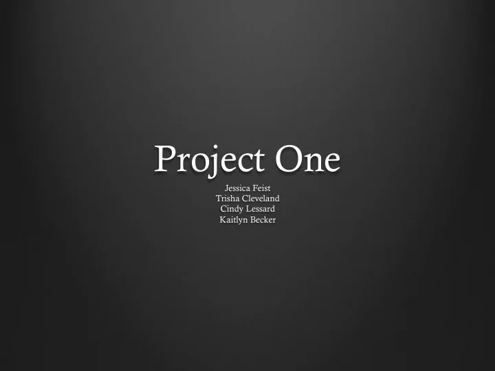 project one