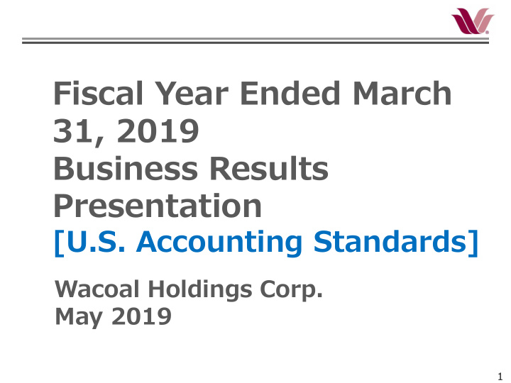 fiscal year ended march