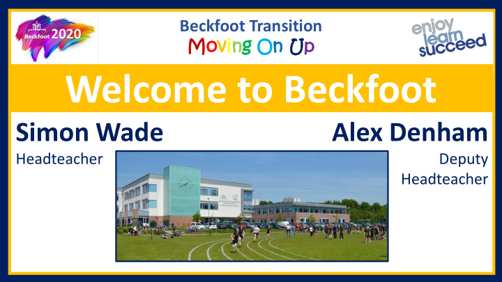 welcome to beckfoot