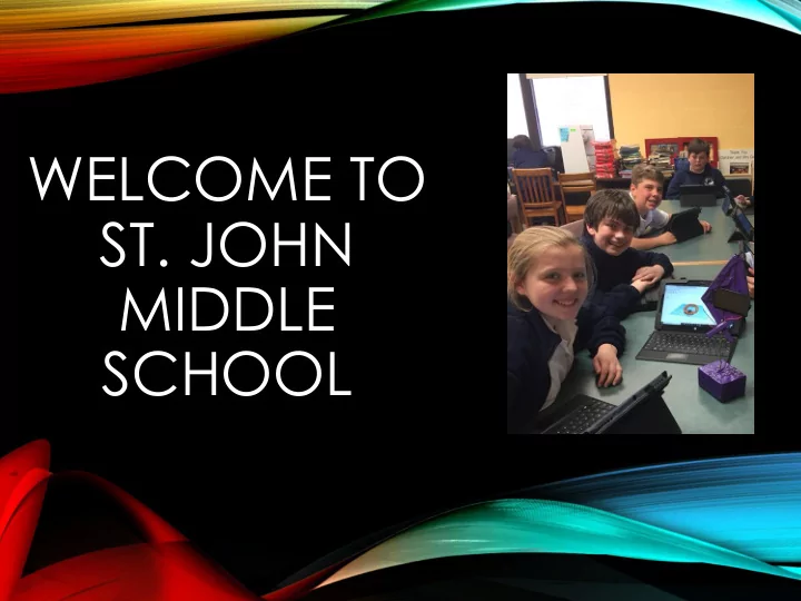st john middle