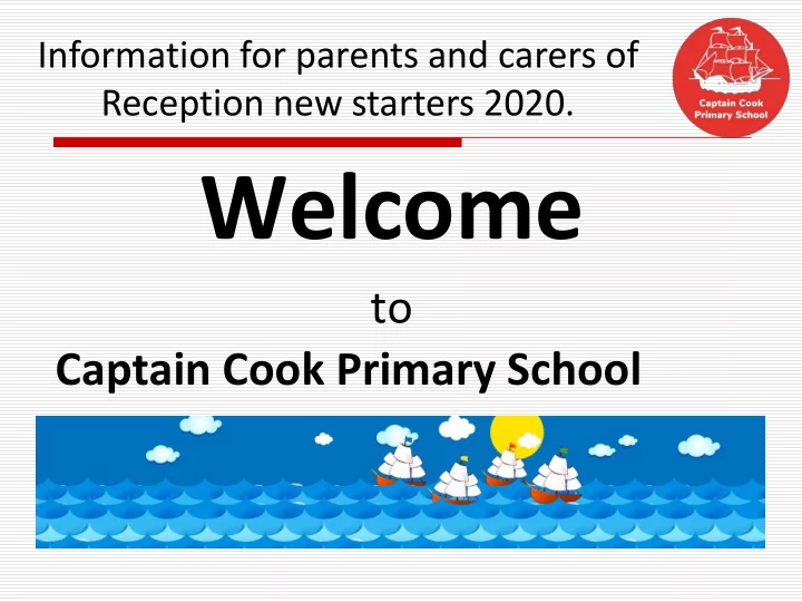 welcome