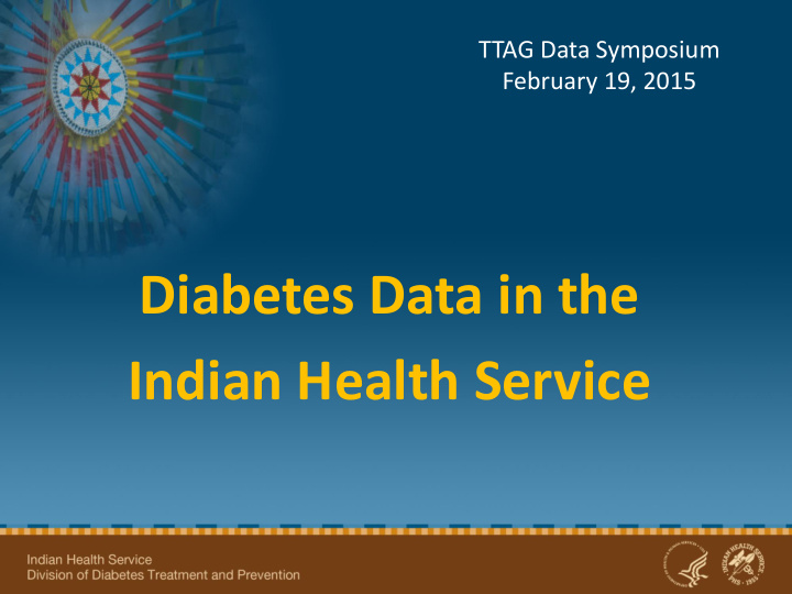 diabetes data in the indian health service