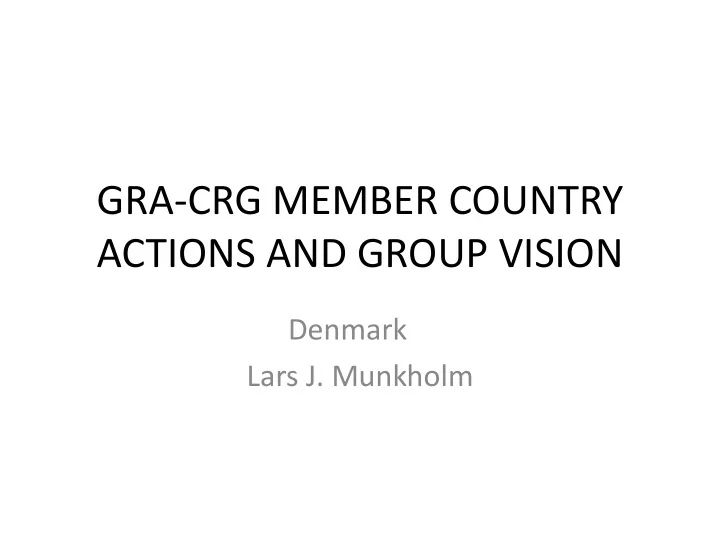 gra crg member country