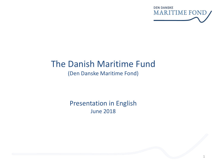 the danish maritime fund