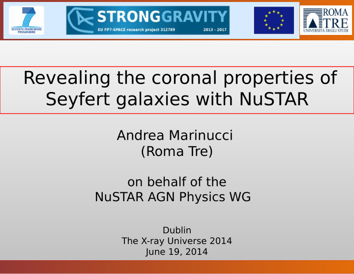revealing the coronal properties of seyfert galaxies with