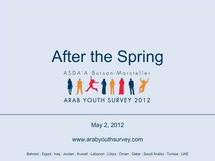 after the spring