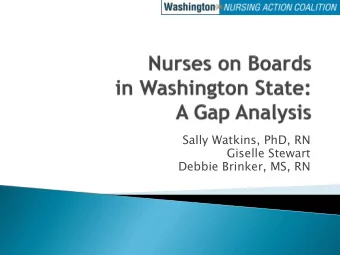 Giselle Stewart  Debbie Brinker, MS, RN  Goal #4: Public, private, and governmental  health care