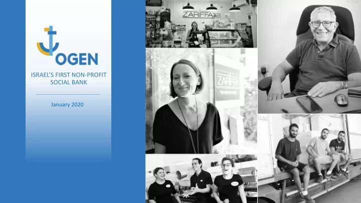 israel s first non profit social bank