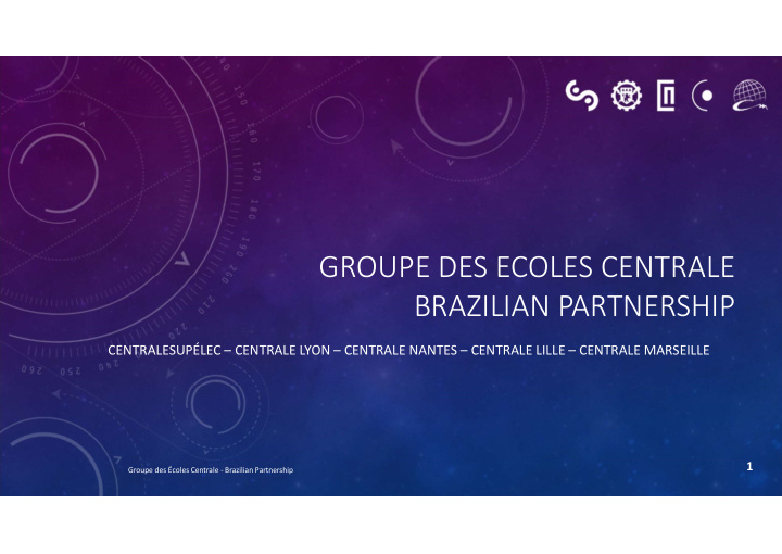 groupe des ecoles centrale brazilian partnership